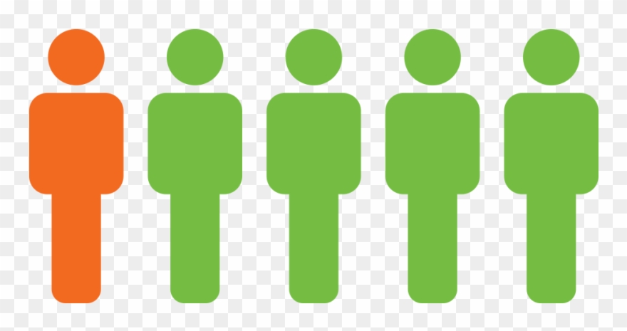 1 In 5 Transgender And Gender Nonconforming People - 1 In 5 People Png Clipart