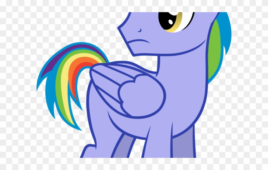 My Little Pony Clipart Rainbow Dash - My Little Pony Rainbow Dash Father - Png Download