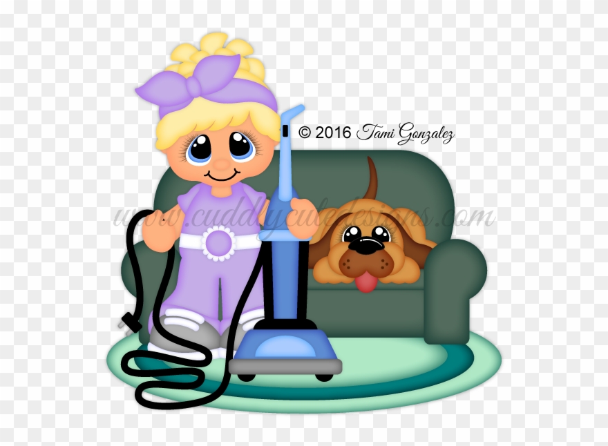 Scrapbook - Vacuum Cleaner Clipart
