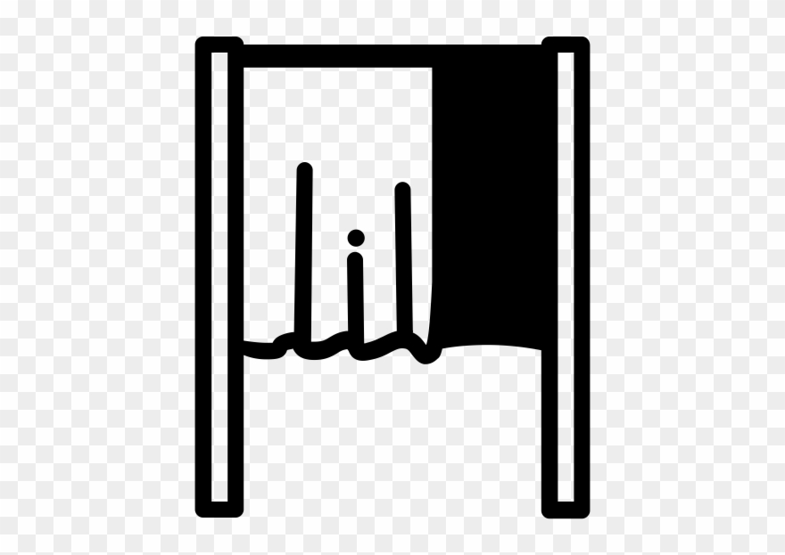 Voting Booth Rubber Stamp Clipart