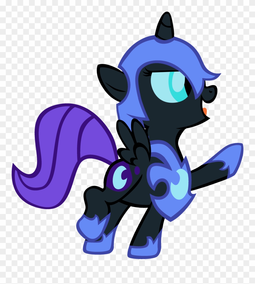 Princess Luna Princess Celestia Fluttershy Pinkie Pie - My Little Pony Nightmare Moon Baby Clipart