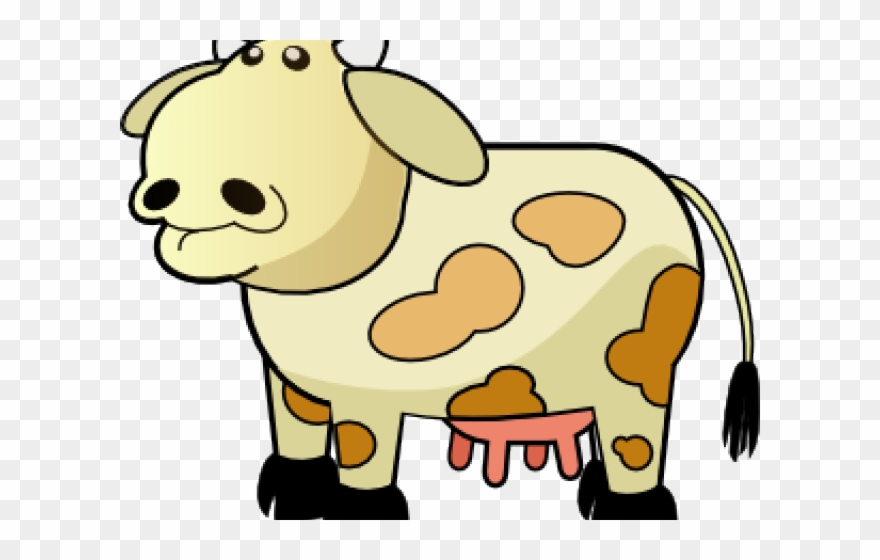 Farm Animals Clipart Clker - Cow Udder Clip Art - Png Download
