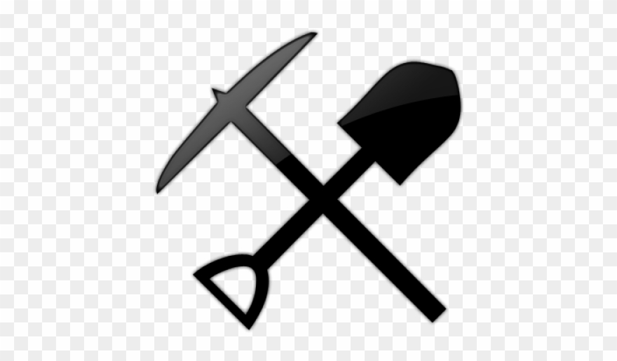 Shovel Clipart Pick And Shovel - Mining Pick And Shovel - Png Download