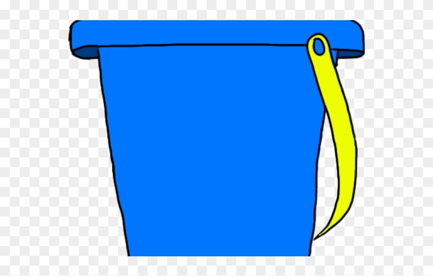 Shovel Clipart Sand Shovel - Blue Bucket Clipart - Png Download