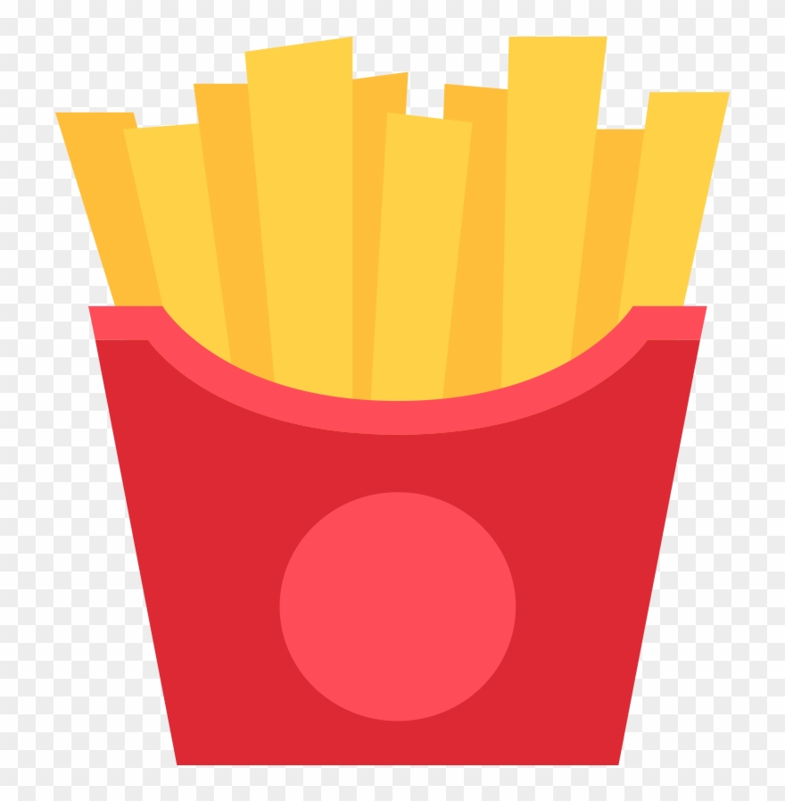 France Clipart Food Side - French Fries Vector Png Transparent Png