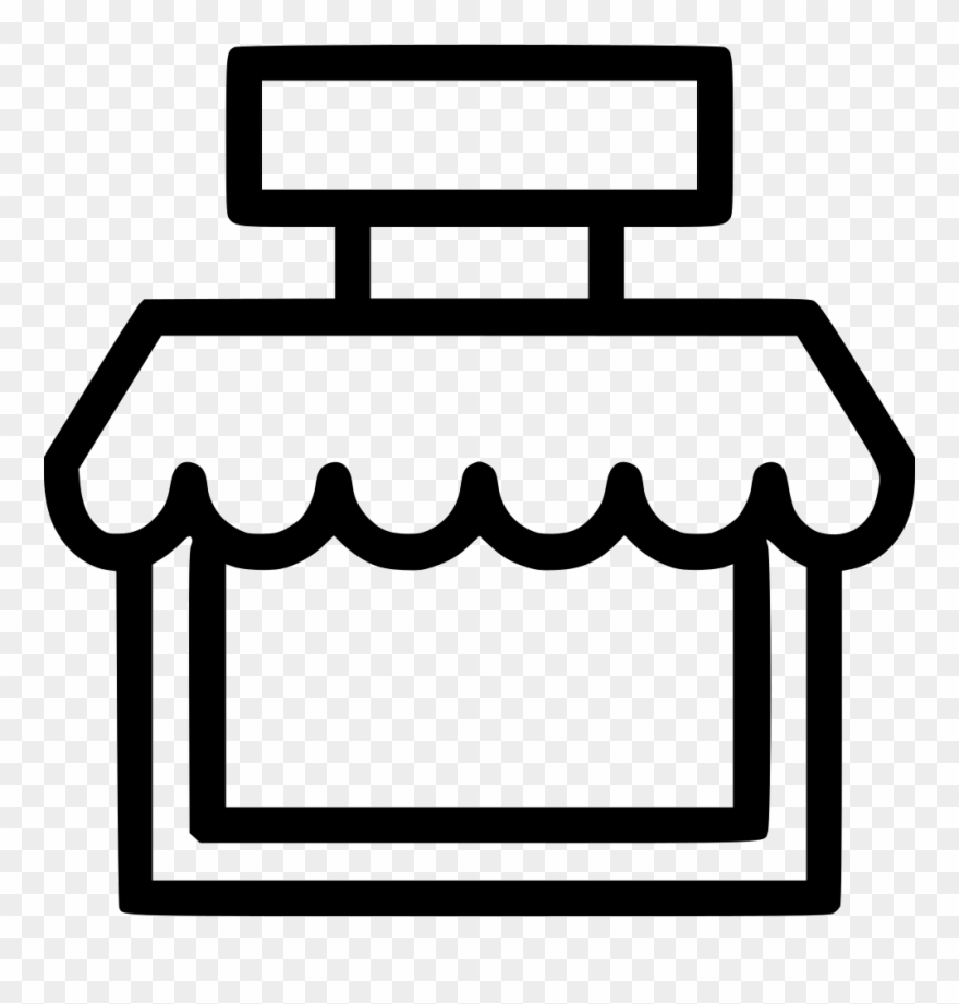 Png File - Icon Shophouse Clipart