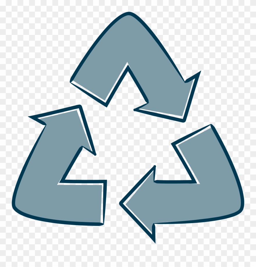 Upcycled Steel - Simbolo Del Reciclaje Png Clipart