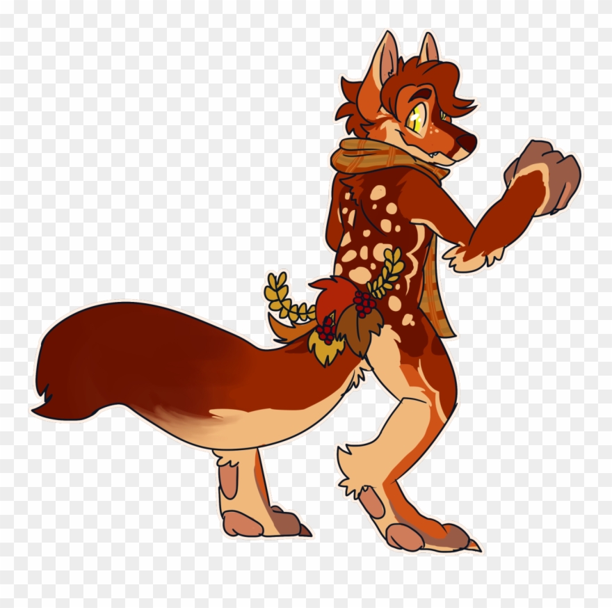 A Tucker For @scaredyybat's Birthday - Furry Fandom Clipart