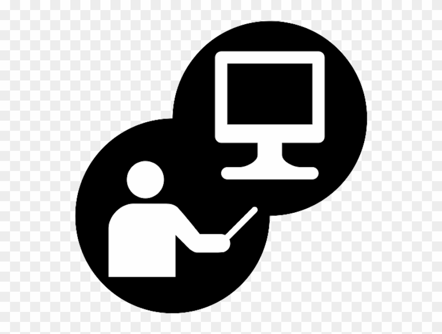 Customer Training - Blended Learning Icon Clipart
