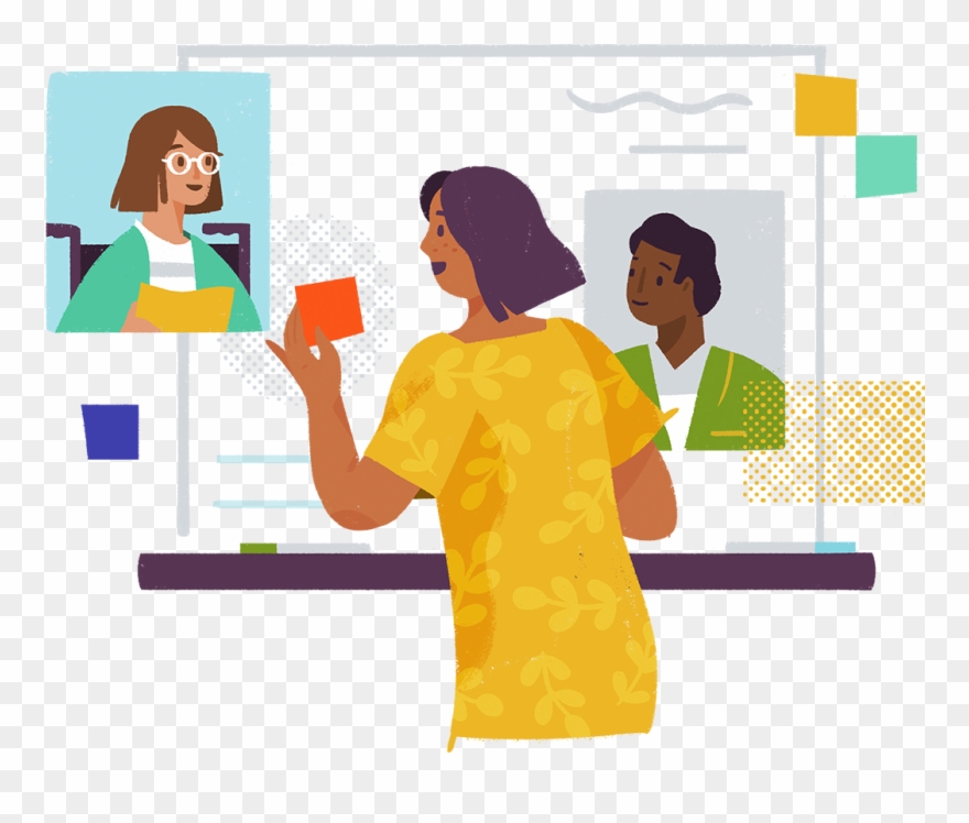 Our Customers See An Average - Slack Branding Illustration Clipart