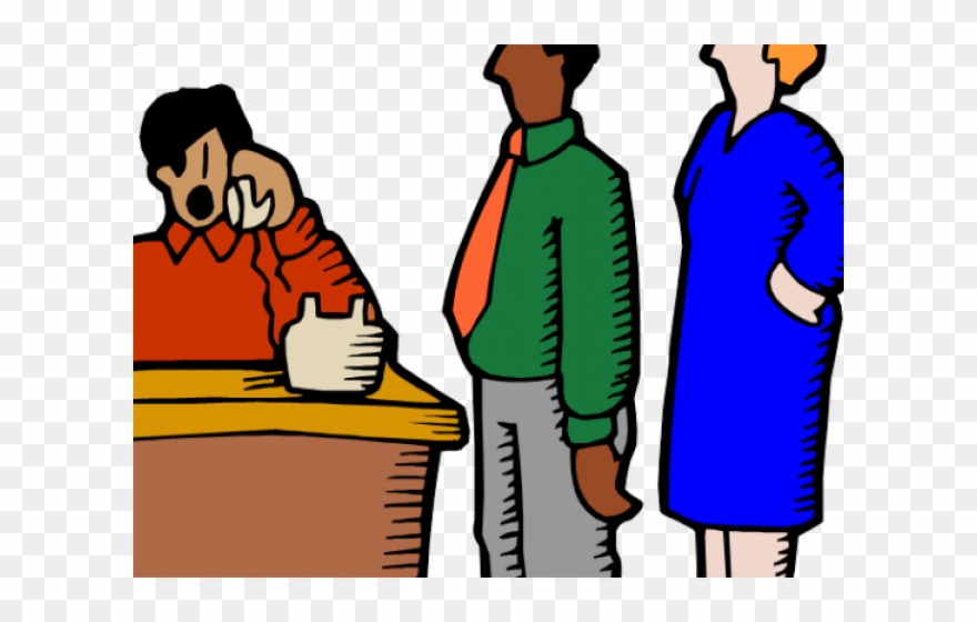 Customer Clipart Customer Service - Customers In A Queue - Png Download