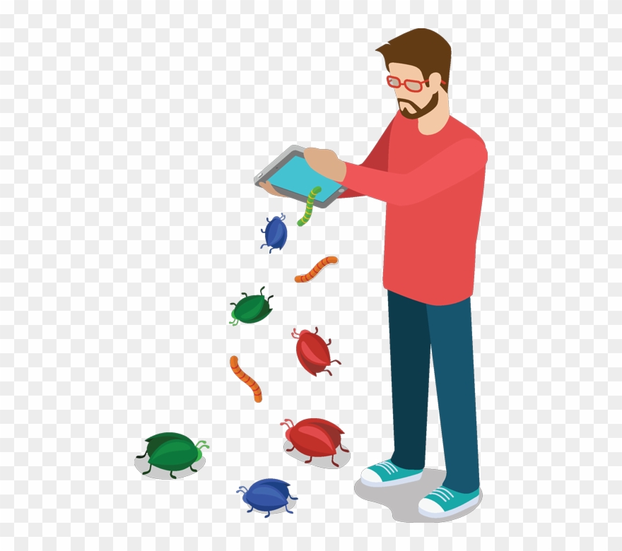 Software Bug Etymology History Terminology Prevention - Software Bug Fix Clipart