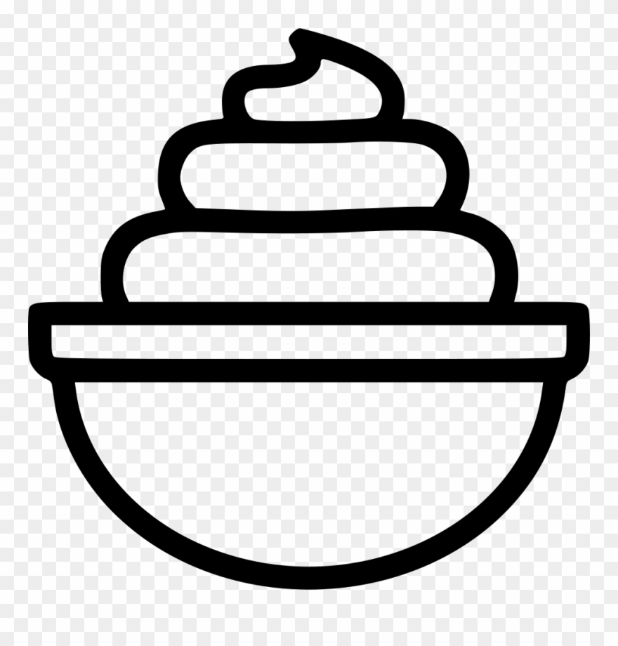 Png File - Whipping Cream Icon Clipart