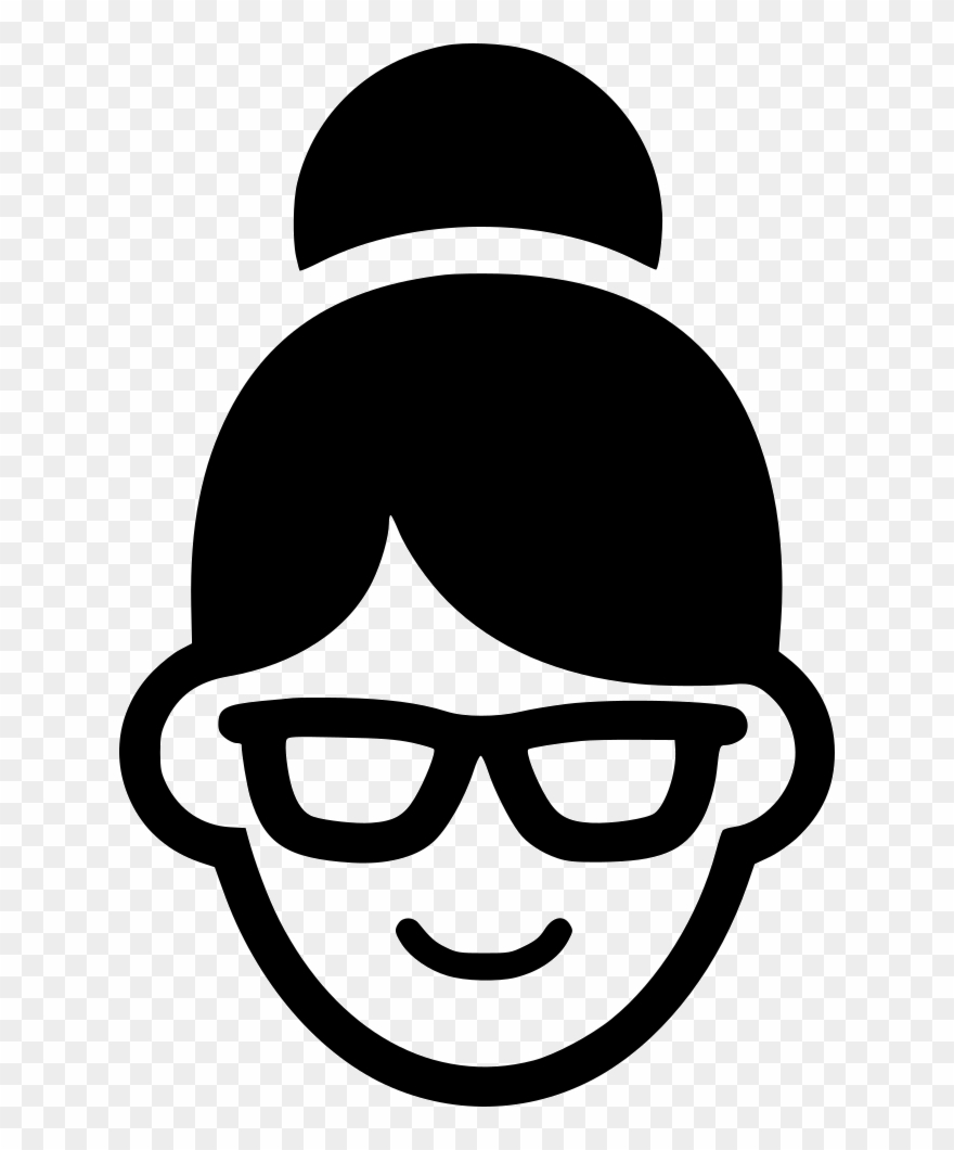 Clipart Mom Black And White - Mom Icon Png Transparent Png