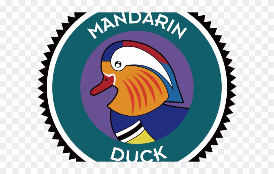 Mandarin Duck Clipart Symbol - Circle Native American Vector - Png Download