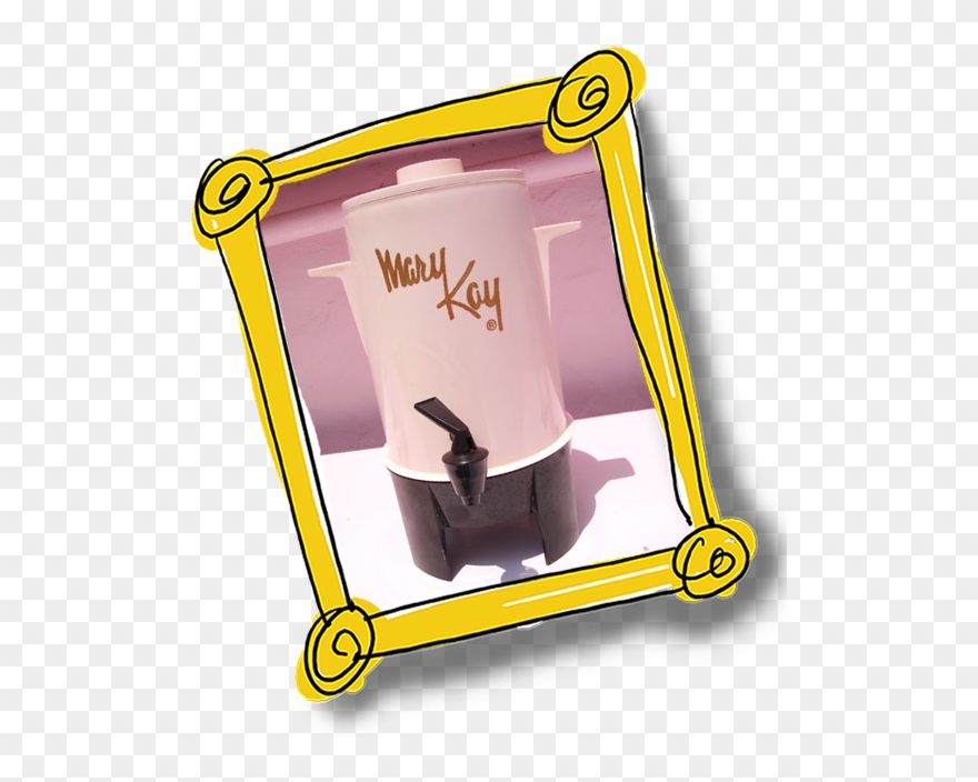 Mary Kay Automatic Coffeemaker From The Collection - Flower Child Clipart