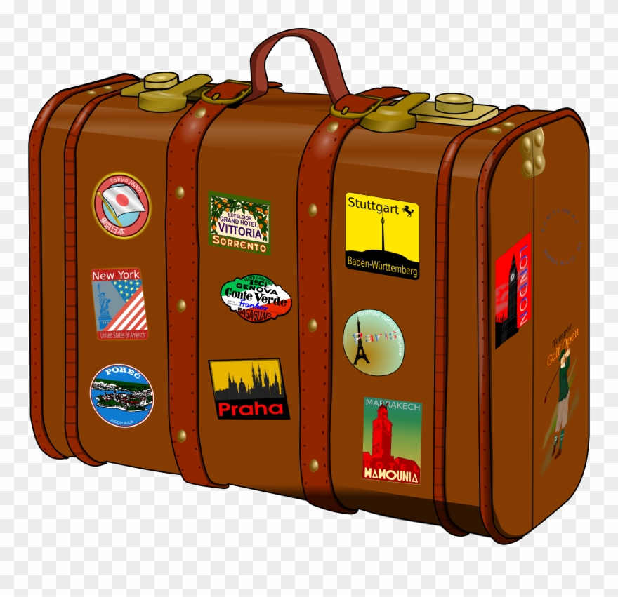 Big Image - Malas De Viagem Desenho Clipart