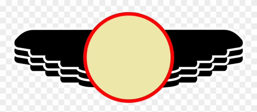 Wings Patch Blank - صور شعارات فارغة Clipart