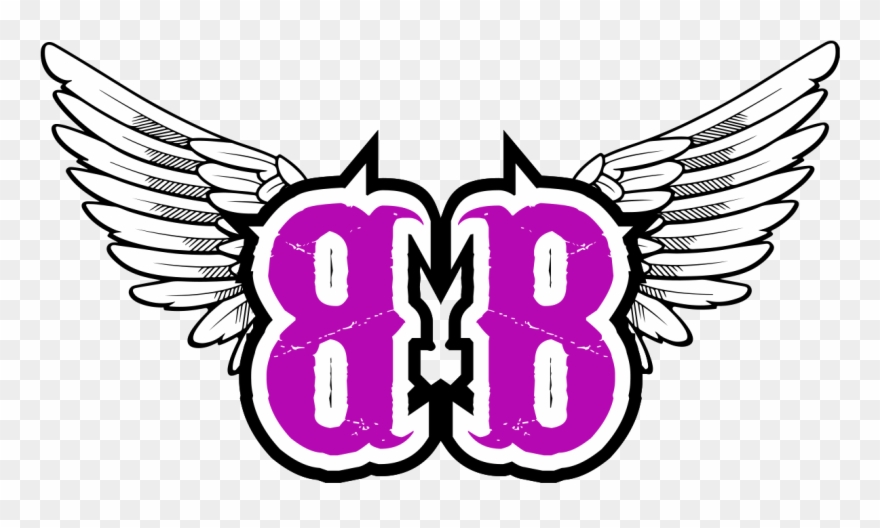 Image Bb Wings Png Pro Wrestling Fandom - Bb With Wings Logo Clipart