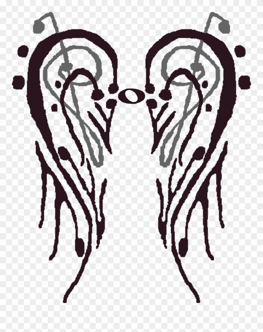 Png Royalty Free Library Collar Drawing Wing - Wings Made Of Music Notes Clipart