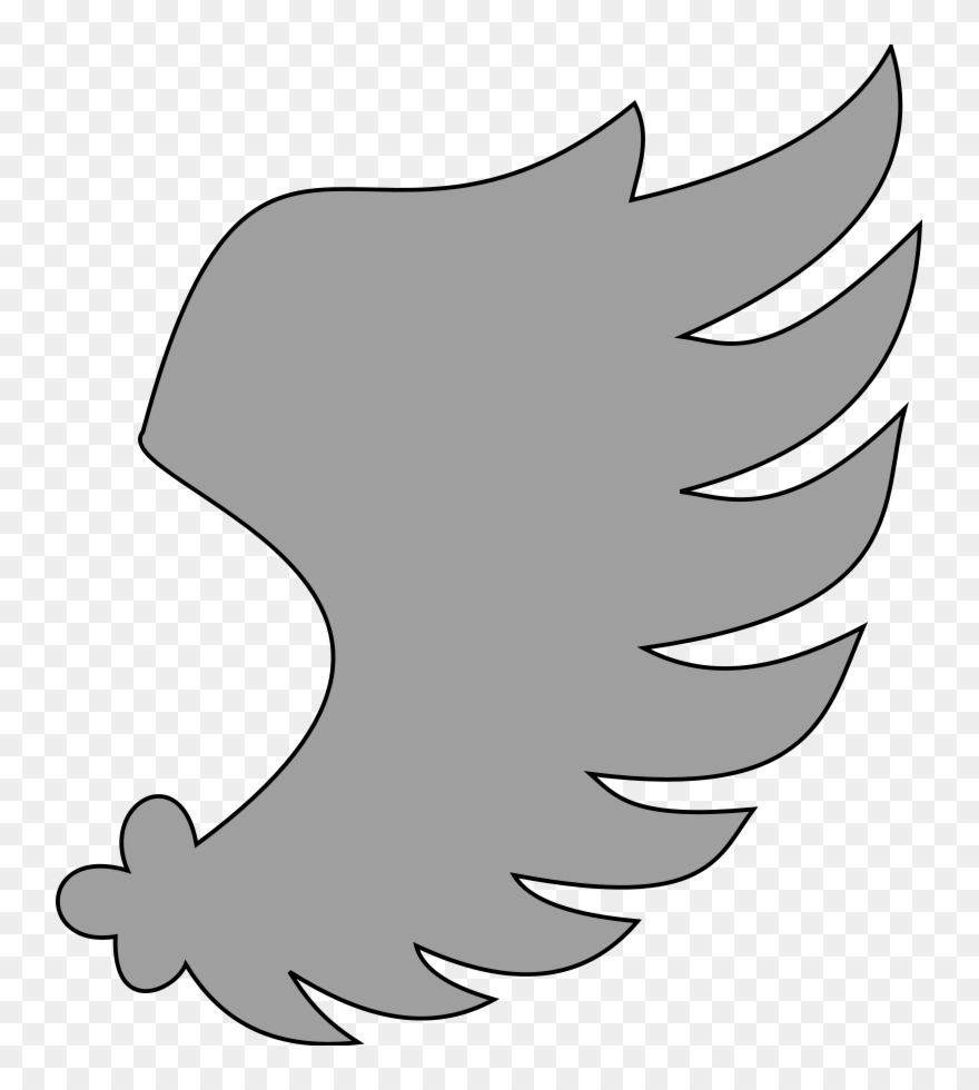 Wing Sinister Large 900pixel Clipart, Wing Sinister - صورة جناح - Png Download