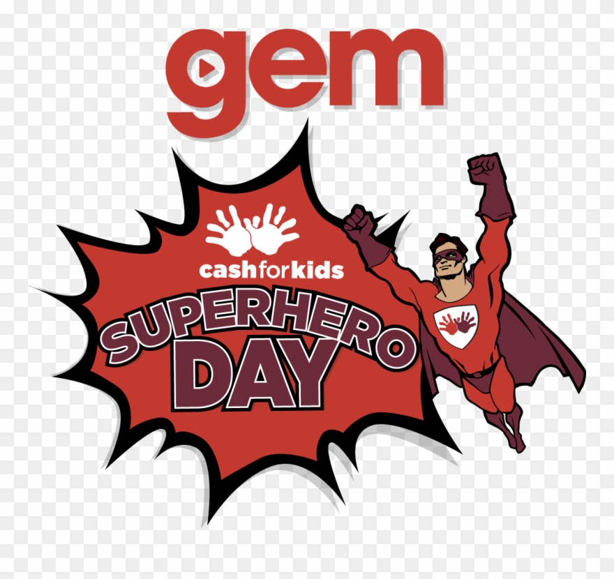 Fundraising Clipart Transparent - Key 103 Superhero Day - Png Download