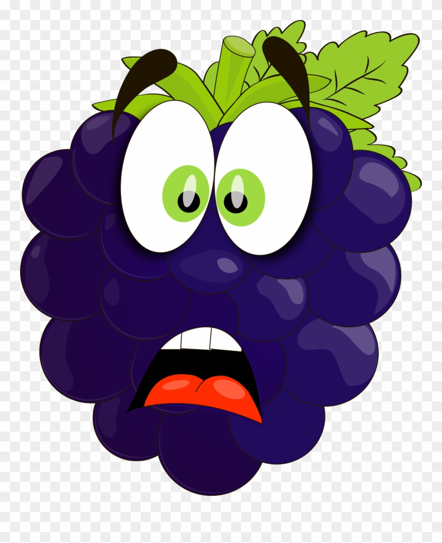 Blackberry2 Blueberry Apple Orange2 - Video Game Clipart