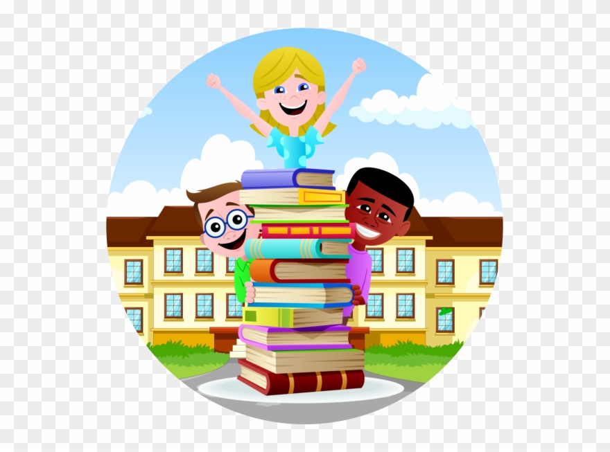 Children With Books - Ummeed Ki Kiran Narender Modi Clipart