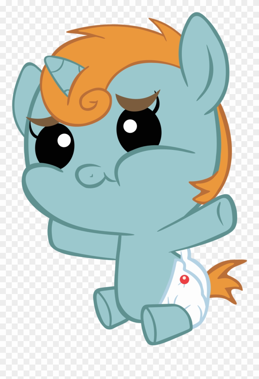 Cool77778, Baby, Baby Pony, Diaper, Foal, Pony, Safe, - My Little Pony Baby Png Clipart