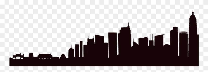 Silhouette Building - Building Graphic Design Png Clipart