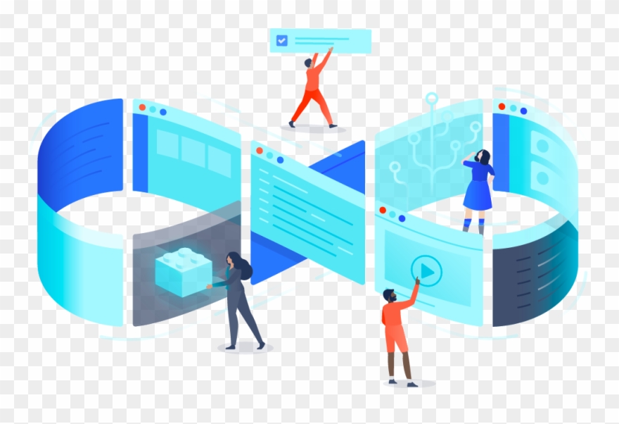 Collaboration Clipart Building Block - Confluence - Png Download