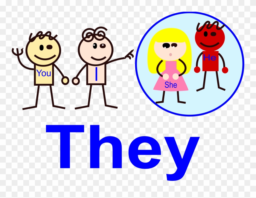 We Clip Art - We Pronoun - Png Download