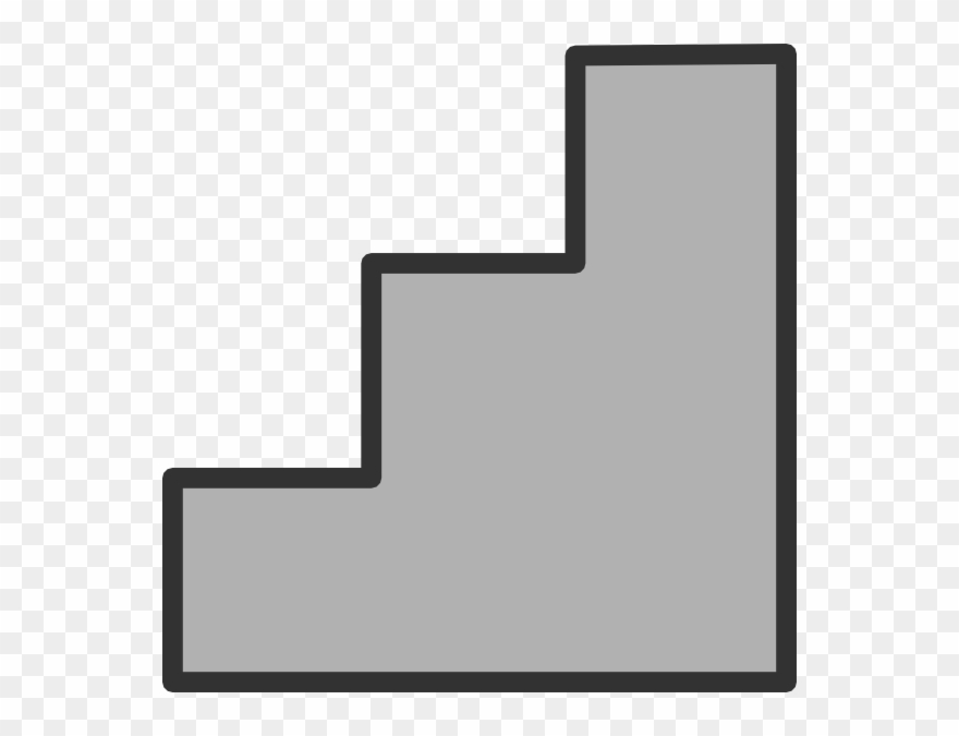 3 Step Stairs Cartoon Clipart