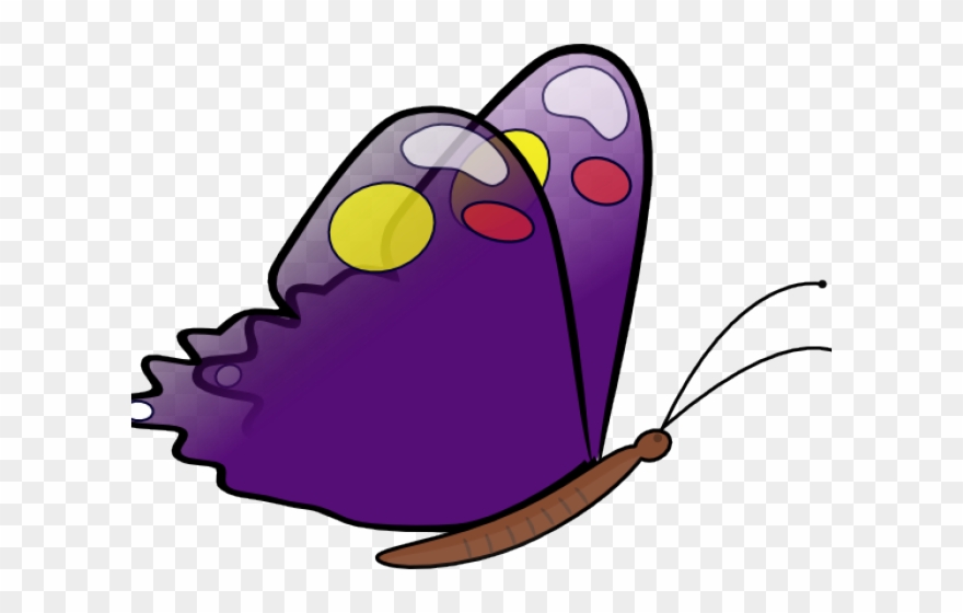 Moving Clipart Powerpoint - Butterfly Clipart Animated - Png Download