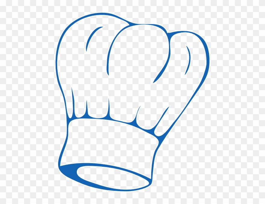 Deep Support Cliparts - Blue Chef Hat Clipart - Png Download