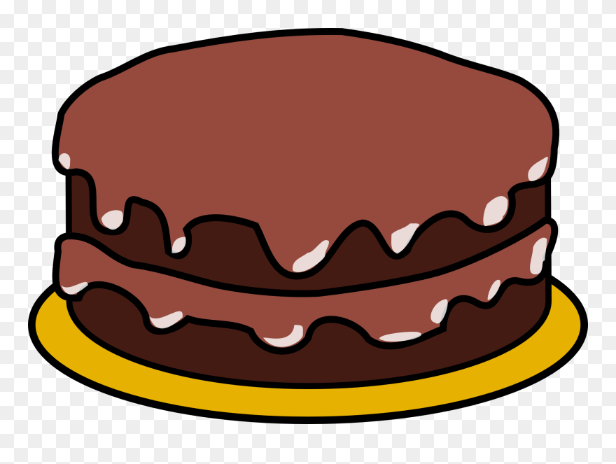 Chocolate Cake Clipart - Png Download