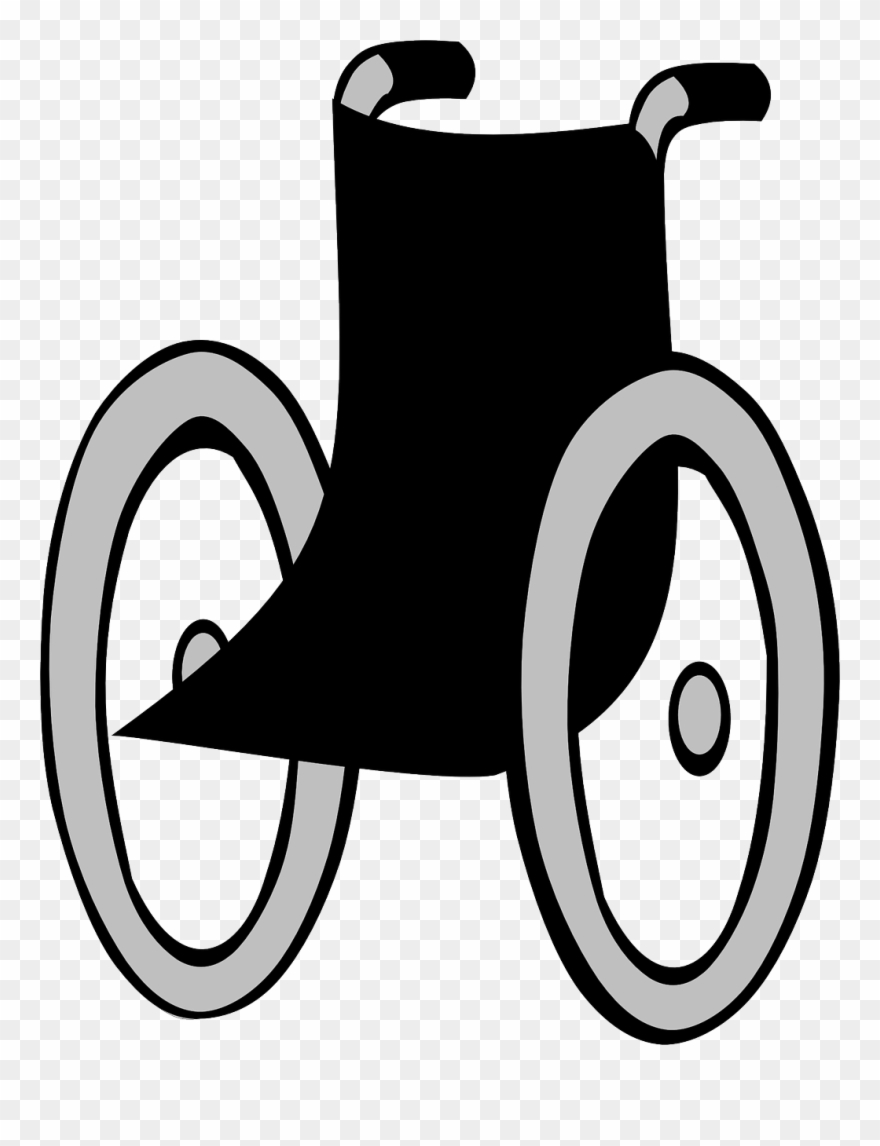 Wheelchair Disability Accessibility Assistive Technology - Wheelchair Clipart - Png Download