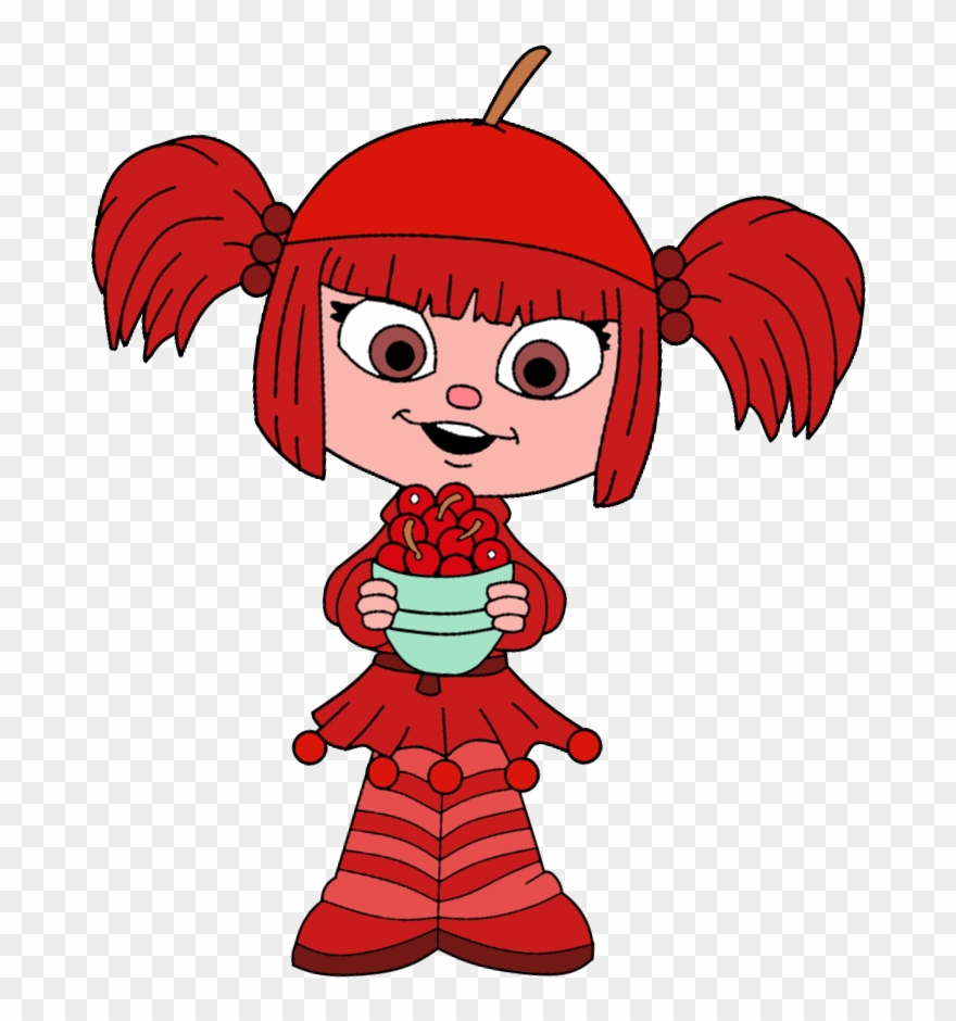 Jubileena Bing-bing With Her Bowl Full Of Cherries - Jubileena Bing Bing Clipart