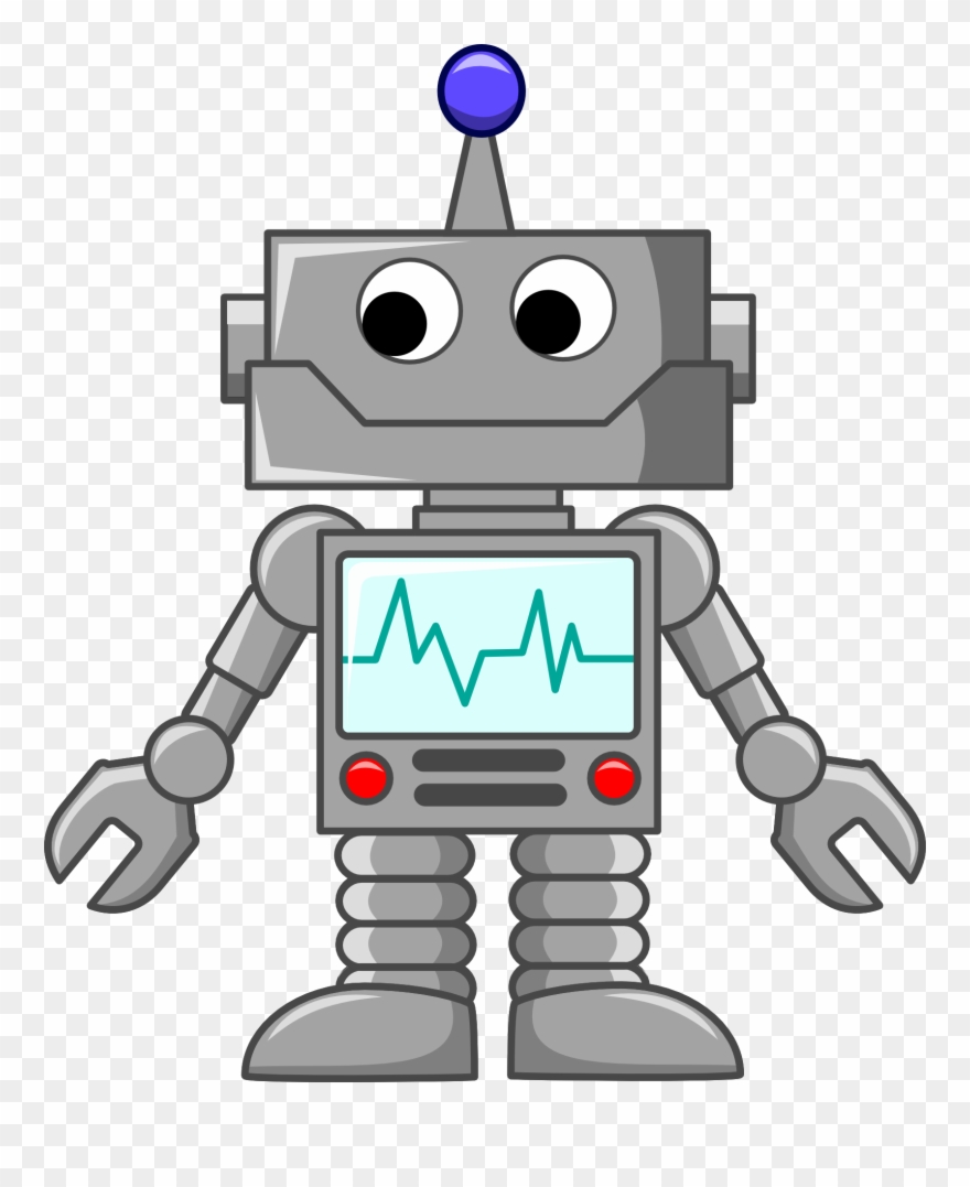 Free Technology Clipart - Cartoon Robots - Png Download