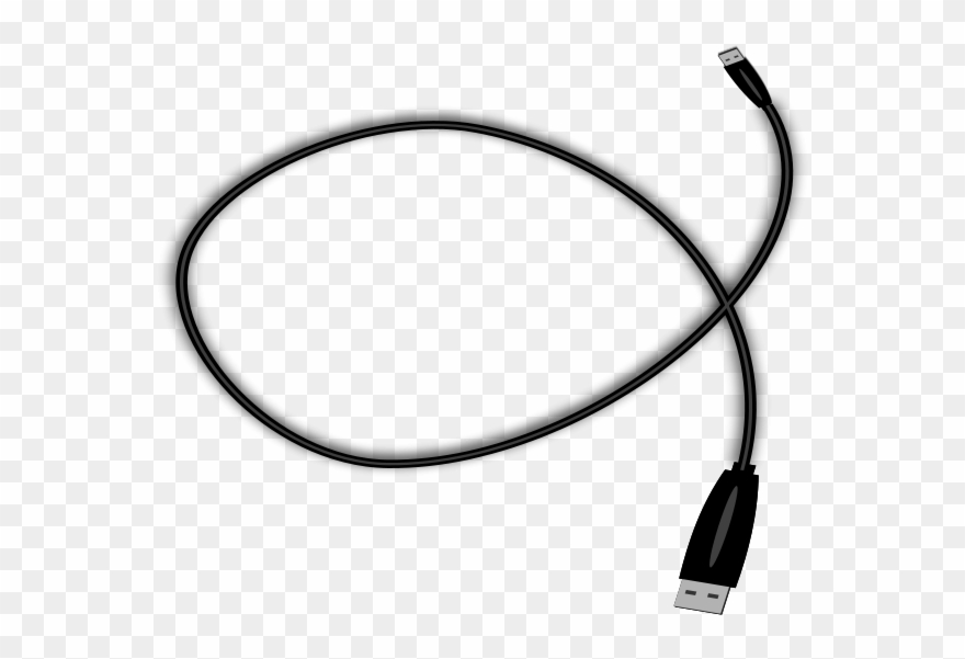Usb Cable Tech Png Images 600 X - Usb Wire Clip Art Transparent Png