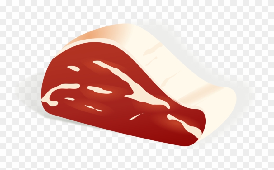 Raw Meat Beef Steak Chicken As Food - Meat Clip Art - Png Download