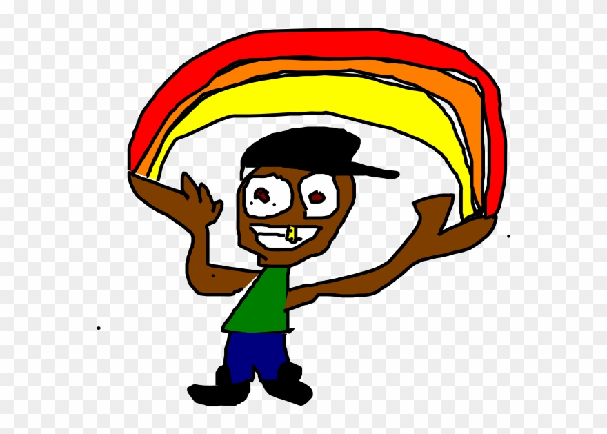 Rainbow Rap Clip Art - Clip Art - Png Download
