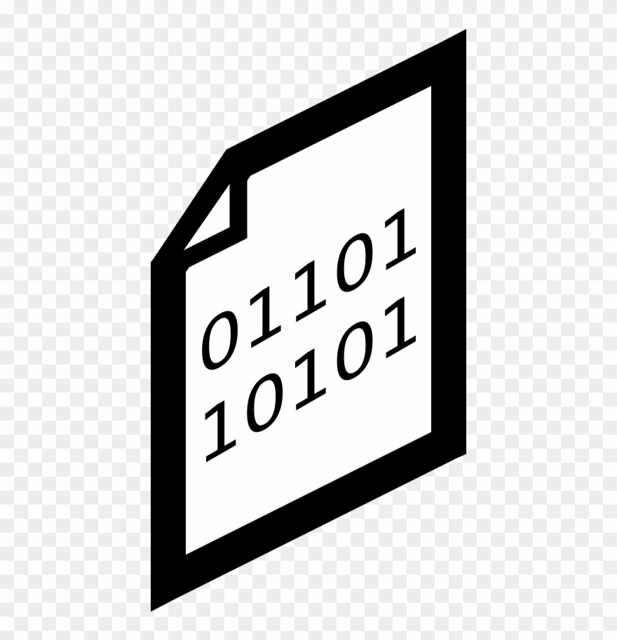 Binary File Clipart