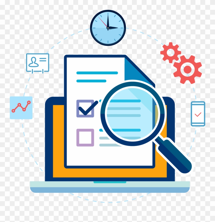 Software Clipart Overview - Efficiency Testing - Png Download