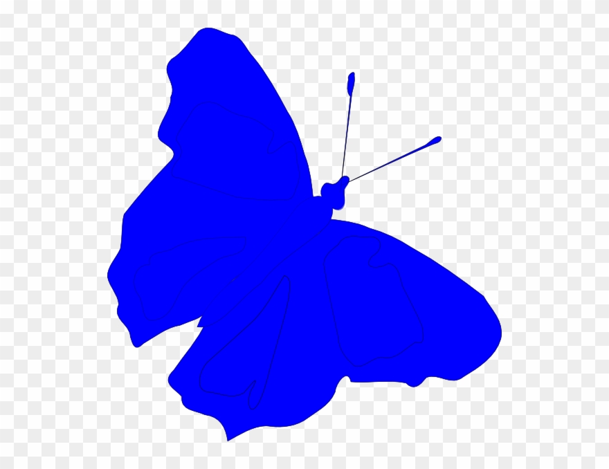 Butterfly Clip Art At Www - Butterfly Blue Clip Art - Png Download