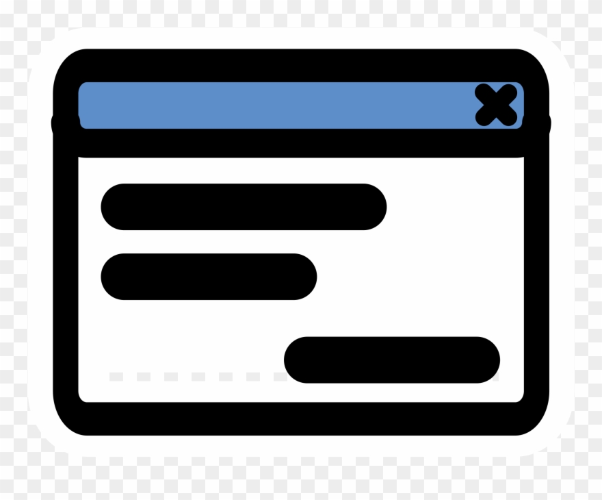 Big Image - Formularios Web Icon Png Clipart