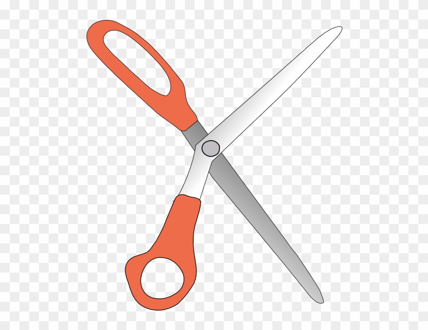 Scissors Shaped Like Ak Clipart