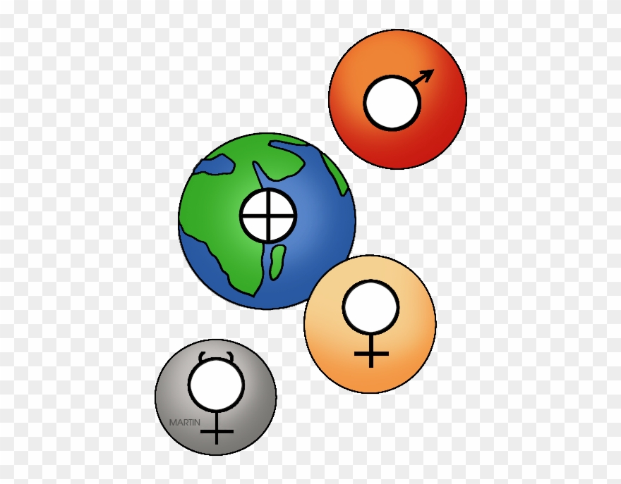 Inner Planets - Inner Planet Clip Art - Png Download