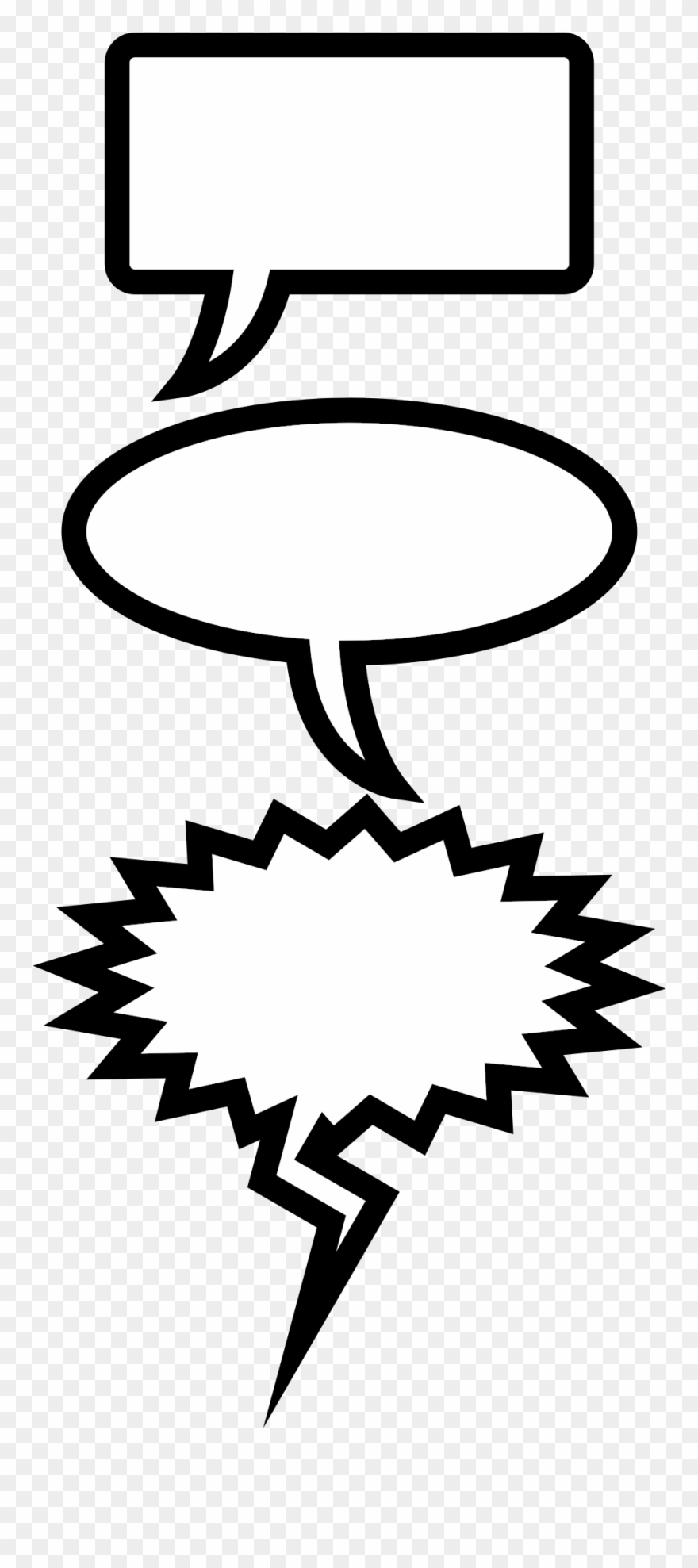 If You Have Your Software Set The Right Way, The Stroke - Speech Bubbles Clipart