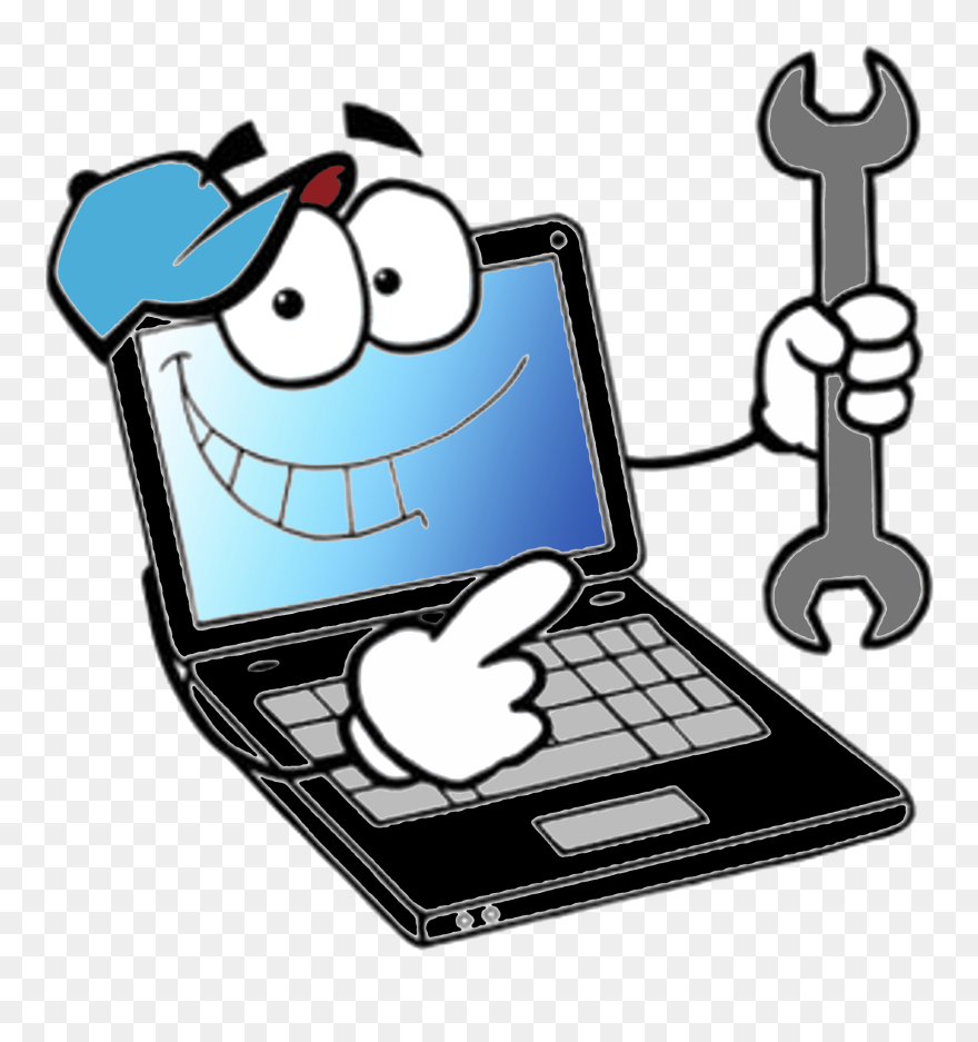 Tech Clipart Computer Repair Shop - Computer Tech - Png Download
